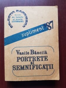 Vasile Bancila - Portrete si semnificatii