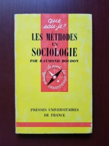 Raymond Boudon - Les Methodes En Sociologie (1970)