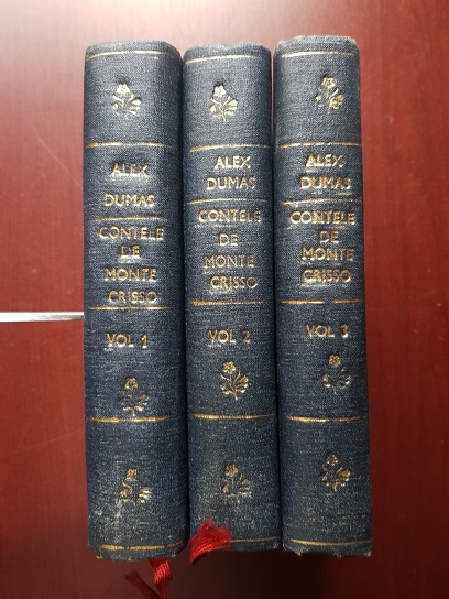 Alexandre Dumas - Contele de Monte-Cristo 3 volume (1957, editie cartonata)