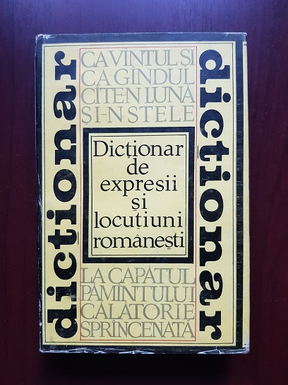 Vasile Breban, Gheorghe Bulgar - Dictionar de expresii si locutiuni romanesti