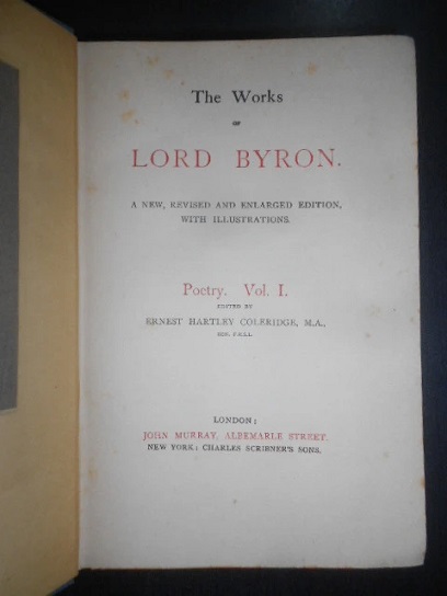 The Works of Lord Byron. Poetry. Letters and Journals 13 volume (1922-1930) - imagine 3