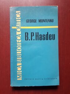 George Munteanu - B. P. Hasdeu