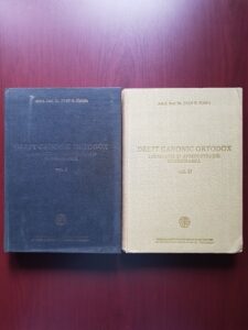 Ioan N. Floca - Drept canonic ortodox, legislatie si administratie bisericeasca 2 volume (1990)