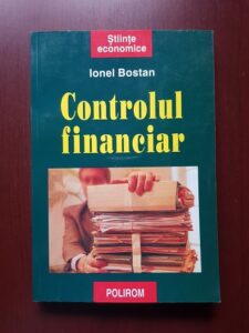 Ionel Bostan - Controlul financiar
