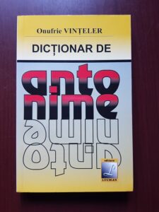 Onufrie Vinteler - Dictionar de antonime
