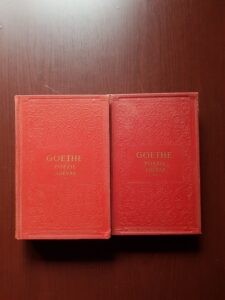 Goethe - Poezie si adevar 2 volume (1955, editie cartonata)