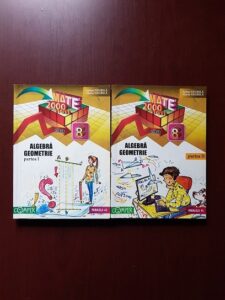 Anton Negrila - Algebra, geometrie, clasa a 8-a 2 volume