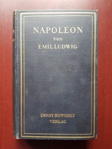 Emil Ludwig – Napoleon (1926, editie bibliofila, limba germana)