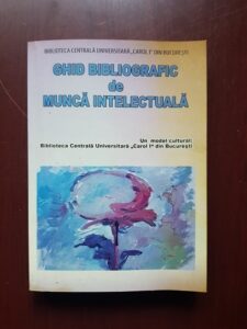 Ghid bibliografic de munca intelectuala