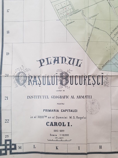 Noul Plan al Orasului Bucuresti. Harta anul 1900 - imagine 3
