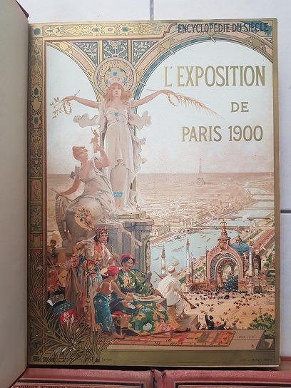 Encyclopedie Du Siecle. L'exposition De Paris 1900 Publiée Avec La Collaboration D'écrivains Spéciaux Et Des Meilleurs Artistes 3 Tomuri - imagine 2