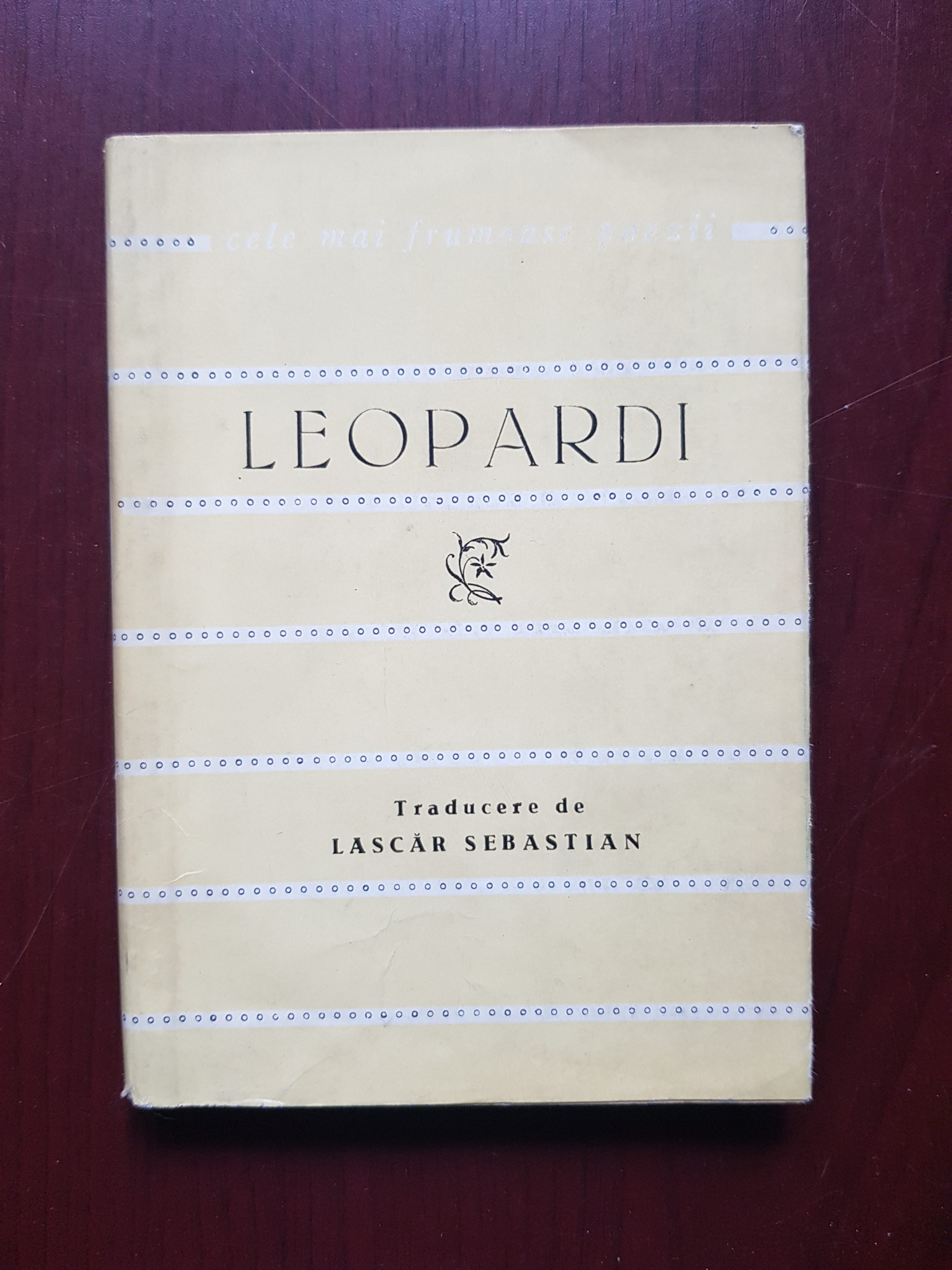 Leopardi - Versuri. Cele mai frumoase poezii