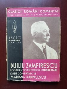 Duiliu Zamfirescu - Romanul Comanestilor IV. Indreptari (1938)