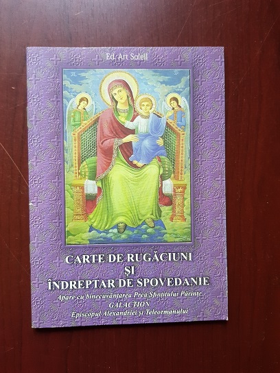 Carte de rugaciuni si indreptar de spovedanie