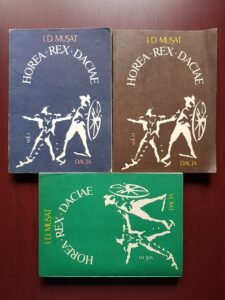 I. D. Musat - Horea Rex Daciae 3 volume (1982-1985, prima editie)