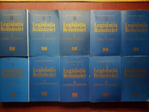 Legislatia Romaniei. 1 Ianuarie - 31 Decembrie 2018 (10 volume, seria completa)