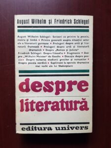 August Wilhelm - Despre literatura