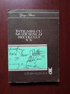 George Sbarcea - Intalniri cu muzicieni ai secolului XX