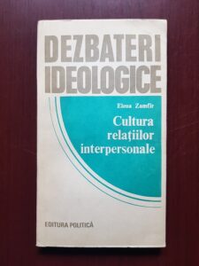 Elena Zamfir - Cultura relatiilor interpersonale