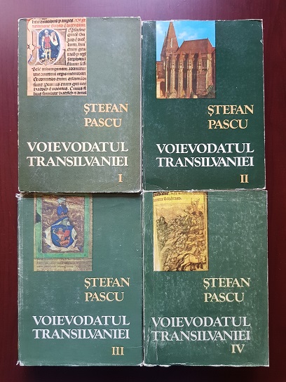 Stefan Pascu - Voievodatul Transilvaniei 4 volume (1972-1989)
