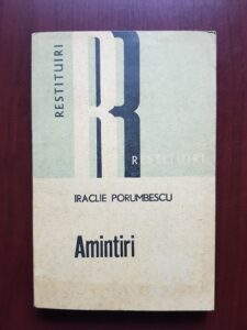 Iraclie Porumbescu - Amintiri
