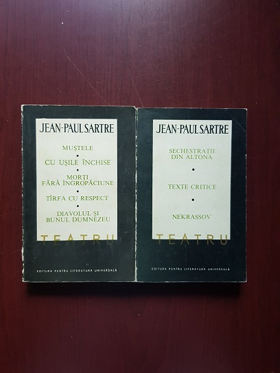 Jean-Paul Sartre - Teatru 2 volume