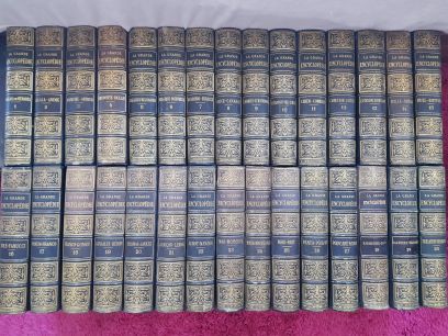 La Grande Encyclopedie 30 volume (1886-1902, editie bibliofila)