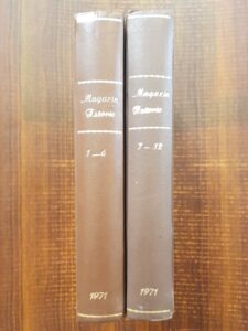 Revista Magazin Istoric (1971, 12 numere colegate, seria completa)