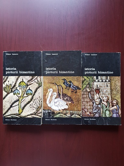 Viktor Lazarev - Istoria picturii bizantine 3 volume
