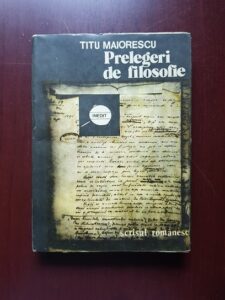 Titu Maiorescu - Prelegeri de filosofie