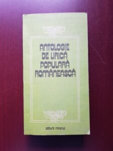 Ligia Georgescu - Antologie de lirica populara romaneasca