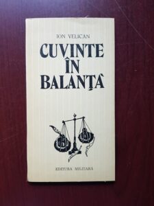 Ion Velican - Cuvinte in balanta