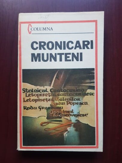 Cronicari munteni