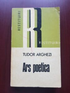 Tudor Arghezi - Ars poetica