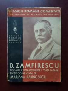 Duiliu Zamfirescu - Romanul Comanestilor. Volumul 1. Viata la tara