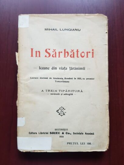 Mihail Lungianu - In sarbatori. Icoane din viata taranimii (1924)