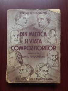 Virgil Gheorghiu - Din muzica si viata compozitorilor (1942)