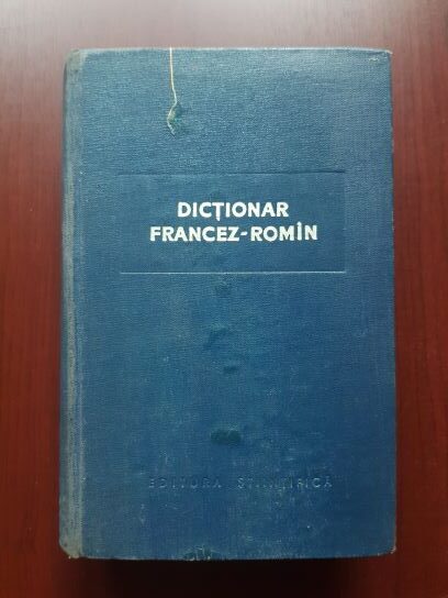 Constantina Caplescu - Dictionar Francez-Roman (1958)