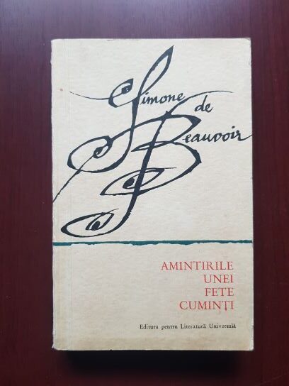 Simone de Beauvoir - Amintirile unei fete cuminti