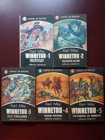 Karl May – Winnetou 5 volume