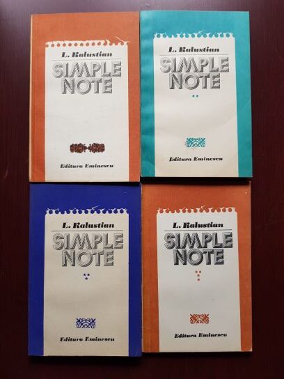 L. Kalustian - Simple note. 4 volume