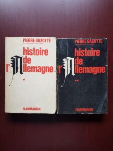 Pierre Gaxotte - Histoire des francais. 2 volume (1963)