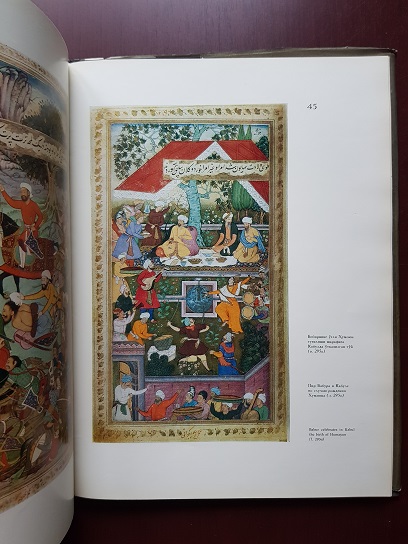 Miniatures of Babur-Nama. Album (1970, preface by Prof. Hamid Suleiman) - imagine 2