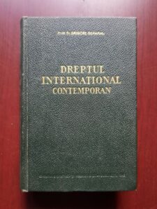 Grigore Geamanu - Dreptul international contemporan (1965)