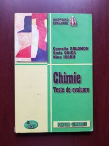 Cornelia Solomon, Stela Ionica - Chimie. Teste de evaluare pentru gimnaziu