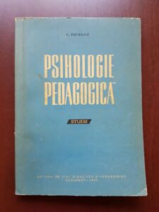 Vasile Pavelcu - Psihologie pedagogica