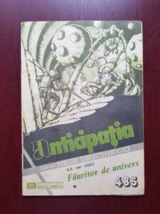Revista Anticipatia, nr. 485. Colectia povestiri stiintifico-fantastice