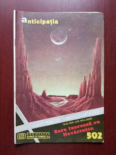 Revista Anticipatia, nr. 502. Colectia povestiri stiintifico-fantastice