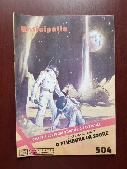 Revista Anticipatia, nr. 504. Colectia povestiri stiintifico-fantastice