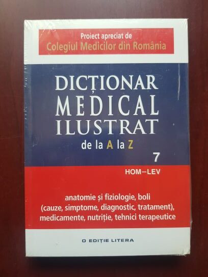 Dictionar medical ilustrat de la A la Z, volumul 7 HOM-LEV